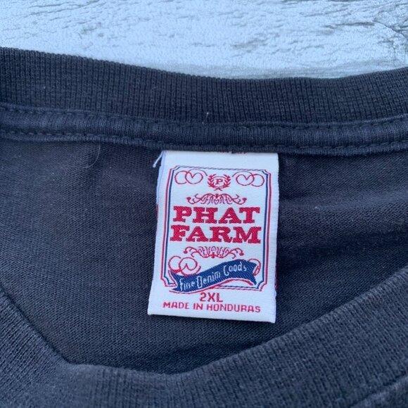 Vintage Phat Farm Graphic Print T-Shirt - Picture 3 of 8